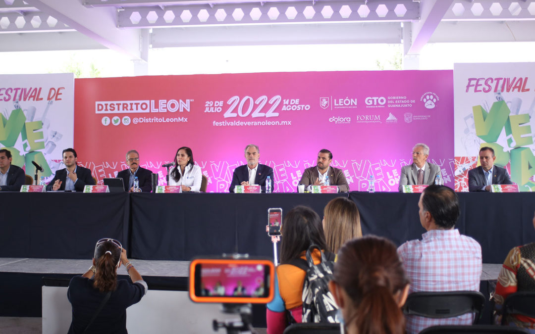 León le da la bienvenida al Festival de Verano 2022