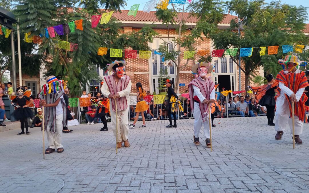 Fundación Pro-Niño Leonés A.C celebra el Día de Muertos al estilo Michoacán