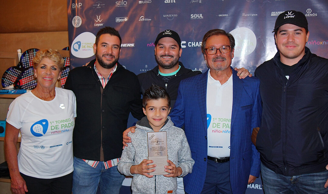 Se realiza la clausura del Primer Torneo de Pádel Niño x Niño