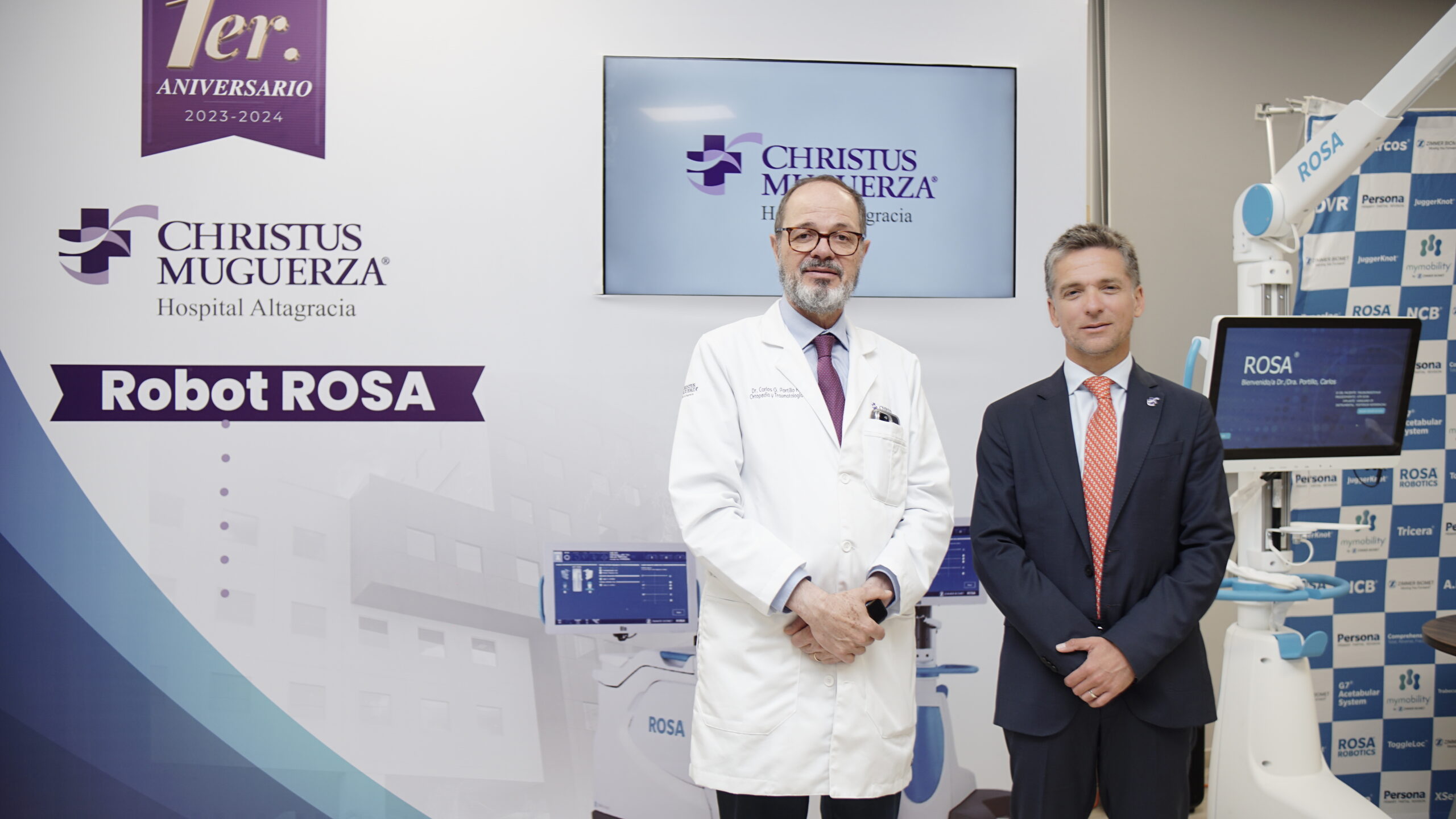 Hospital CHRISTUS MUGUERZA Altagracia presenta el Robot ROSA