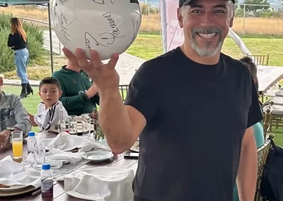 Predominó un ambiente familiar cálido y divertido