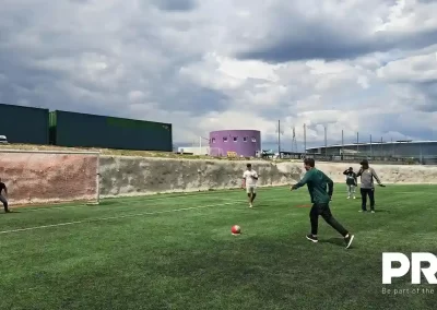 El staff médico disfrutó de una jornada deportiva al aire libre