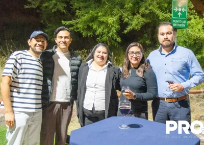 Omar Ramírez, Emmanuel Vargas, Fernanda Sánchez, Karen Robledo y Javier García