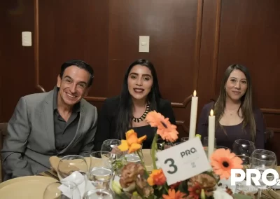 Salvador Zermeño, Teresa Salinas e Ingrid Guerrero