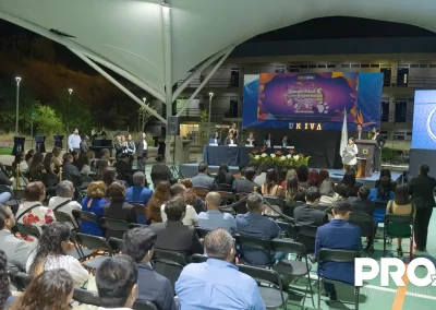 Se entregaron 30 títulos profesionales, 15 reconocimientos al Honor al Mérito Académico, así como el Espíritu UNIVA