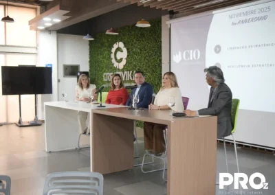 Los panelistas compartieron propuestas de valor que mejoren el desempeño sostenible