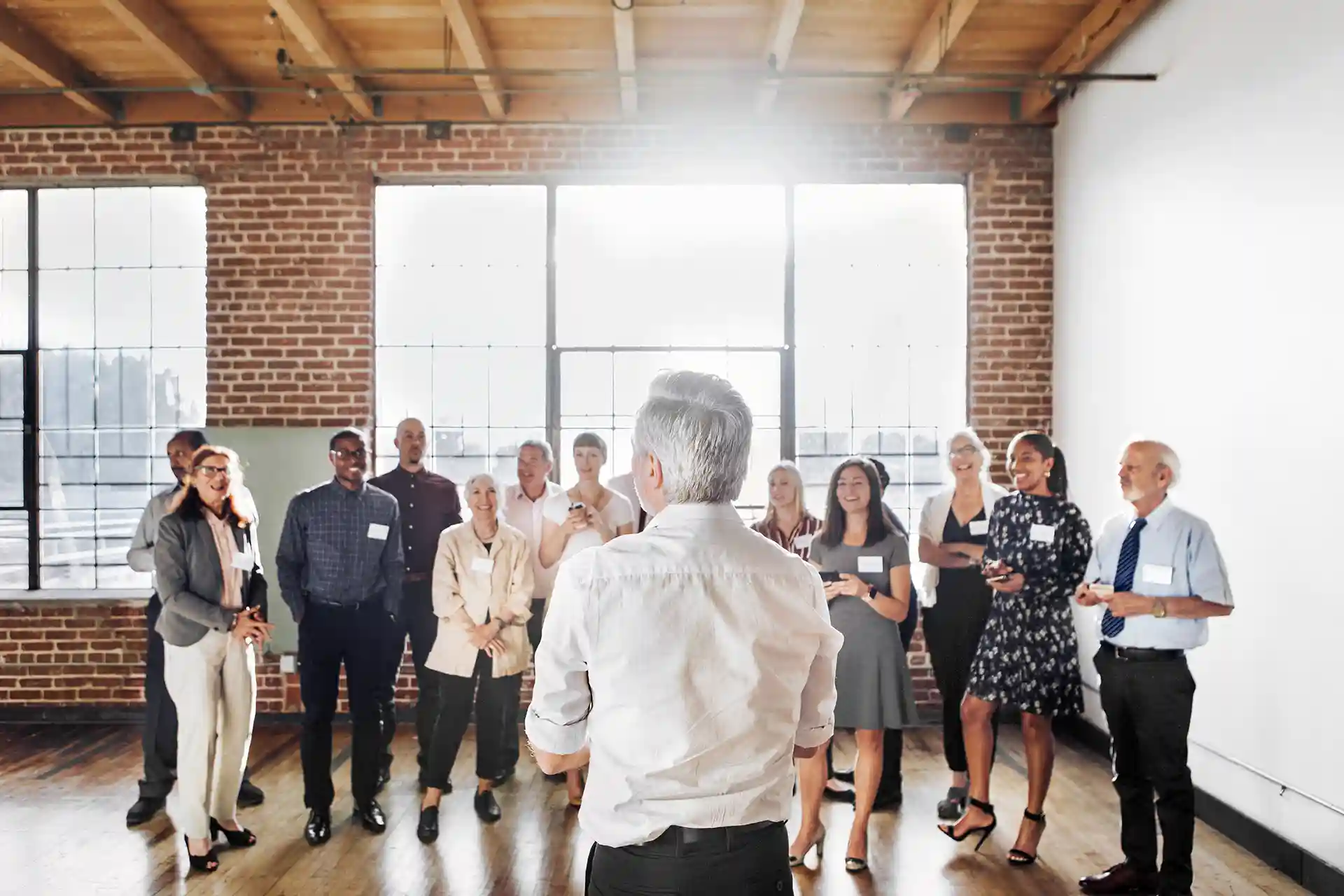 Grupo de trabajo con líder