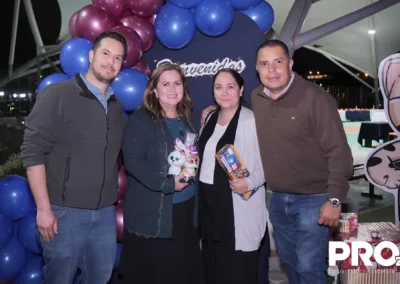 Hugo Mena, Marisela Rojo, Karla González y Gustavo Soto