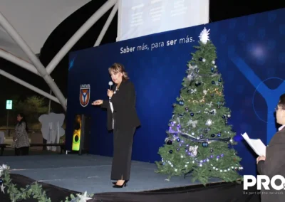 La Mtra. Marcela Aldrete compartió unas cálidas palabras para los invitados