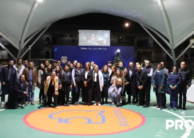 Se vivió un ambiente de alegría, convivencia y unidad