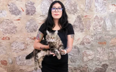 Sandra Hernández, fundadora de Gaticos A.C.