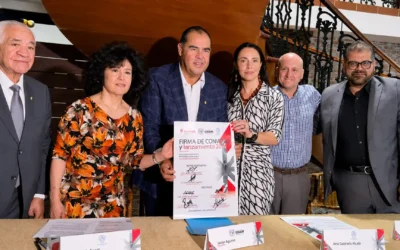 IMCOE firma convenio con Fundación UNAM y la AMAI